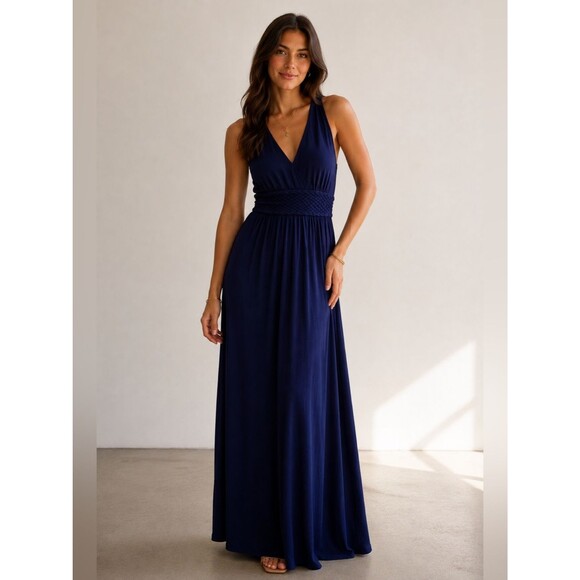 Anthropologie Dresses & Skirts - Anthropologie Maeve Formal Maxi Dress with Pockets Yumi Evening Gown Prom Event